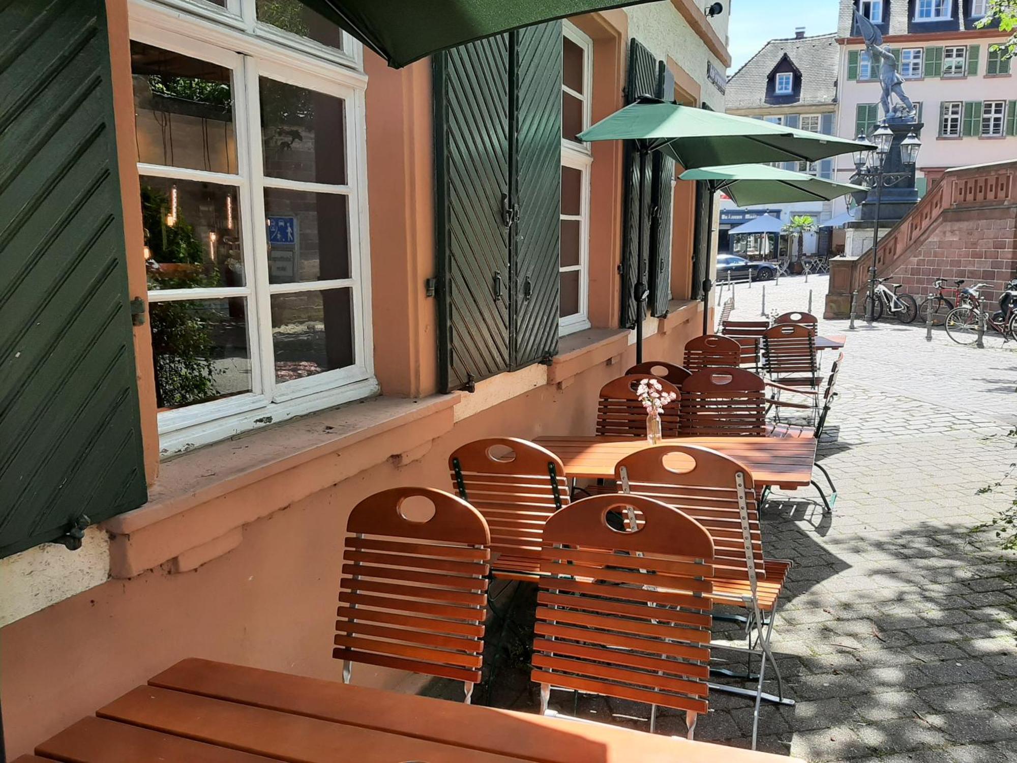 Historischer Adelshof Am Marktplatz, Atelier 70 M² Weinheim Exterior photo